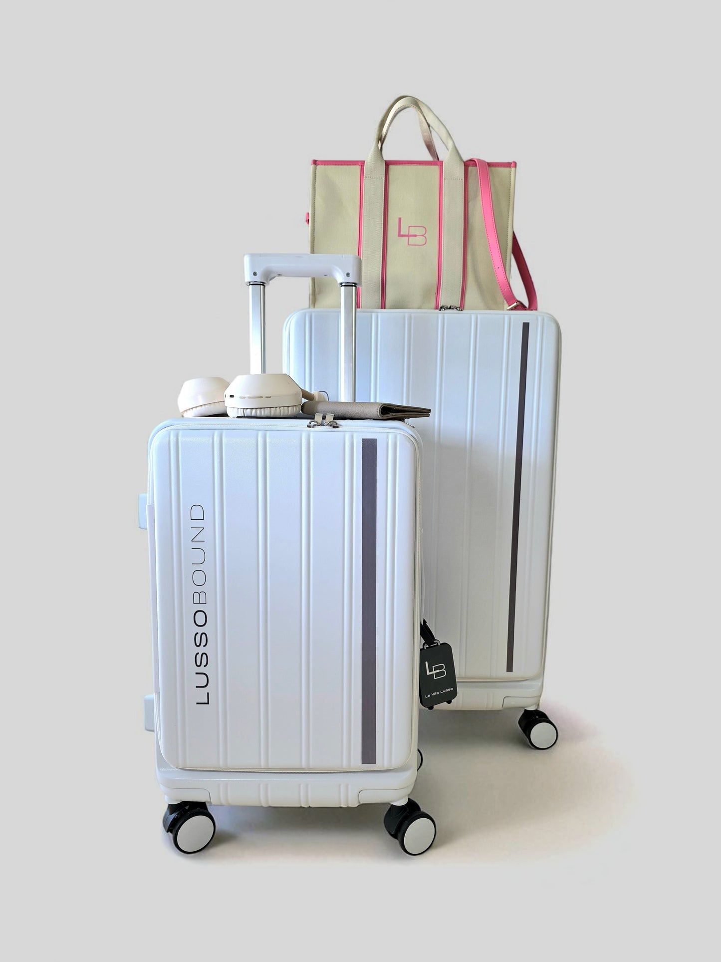 The Lusso Traveller Tote - Pink