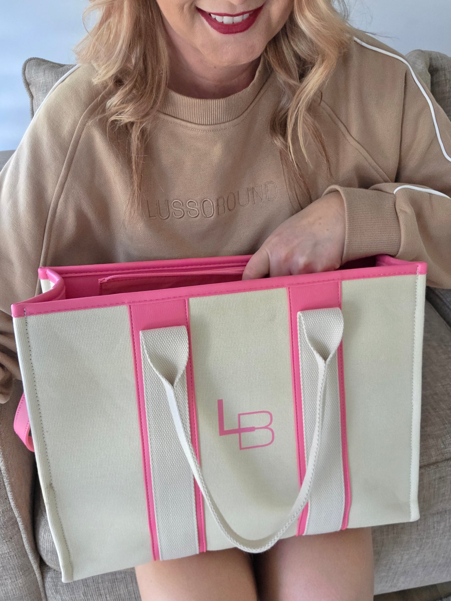 The Lusso Traveller Tote - Chocolate