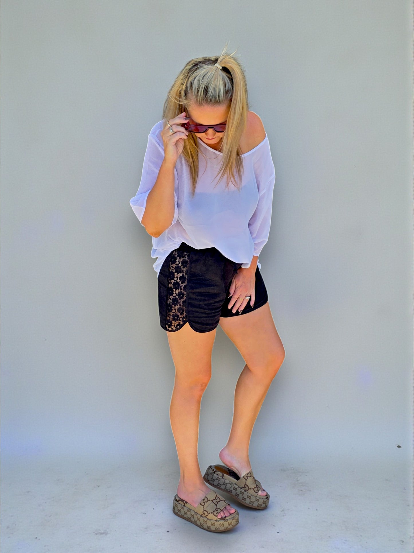 The Women's Lace Como Shorts