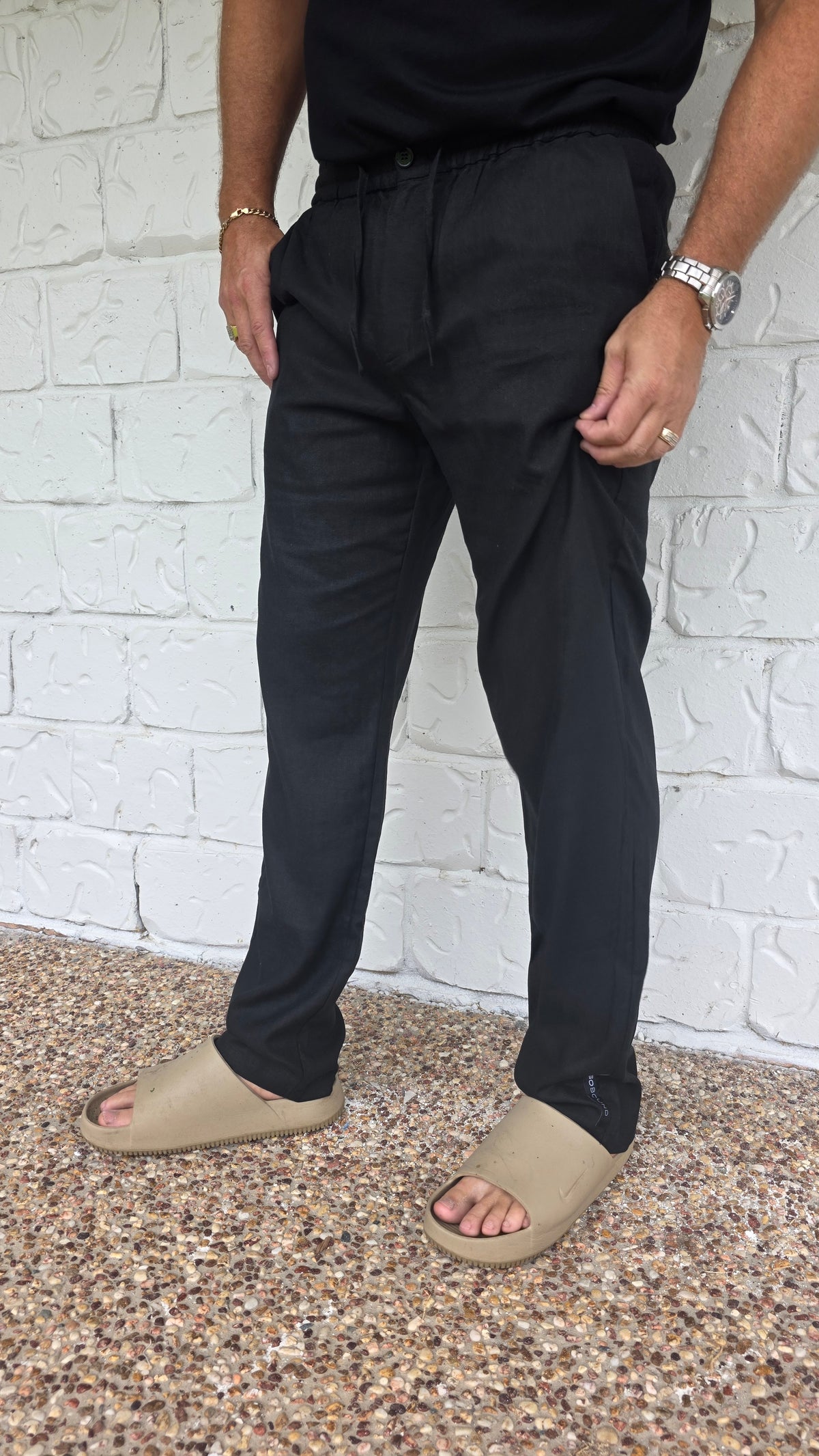 Men's Lusso Trousers - Black