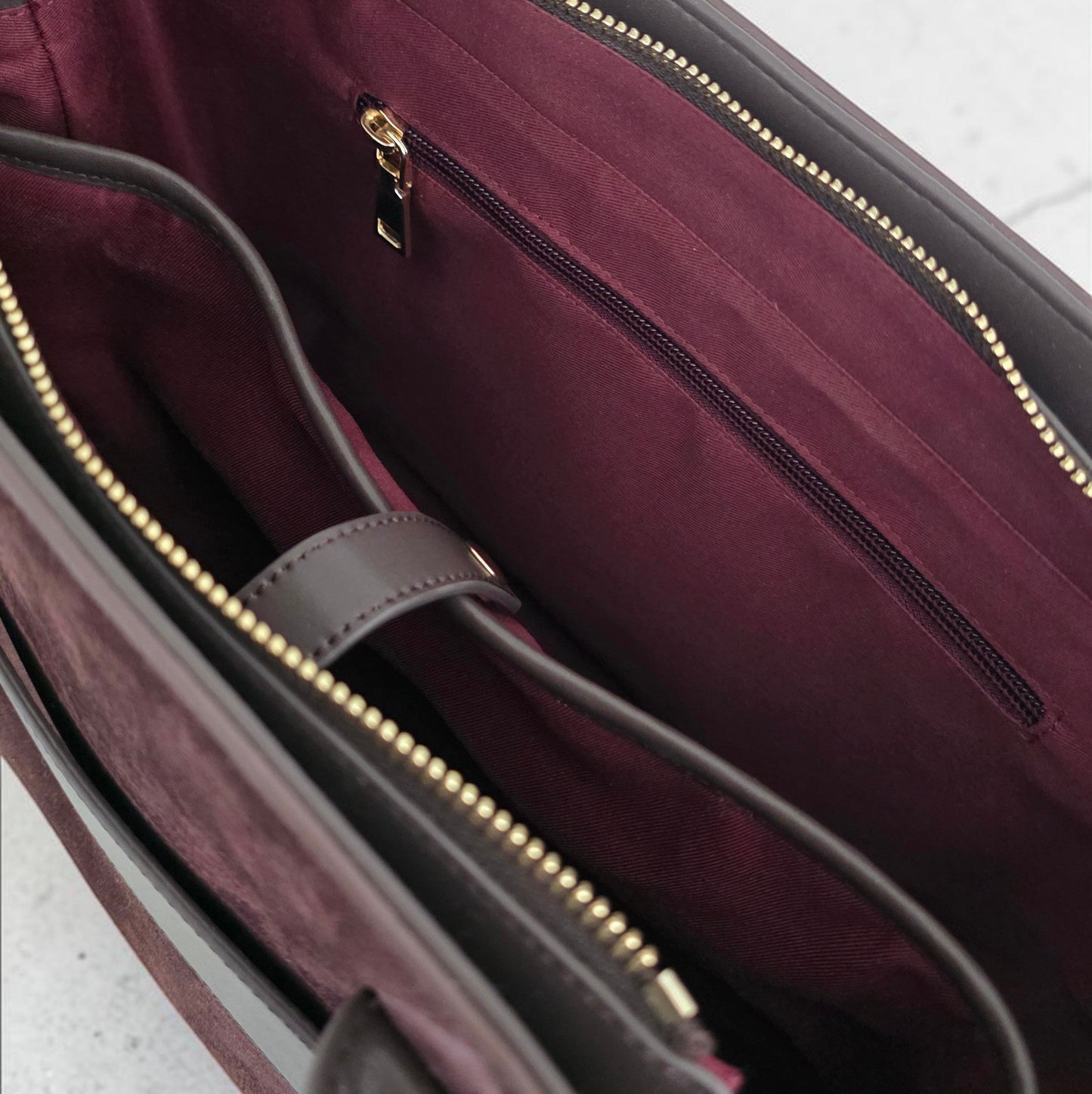 The Suede Milano Travel Tote