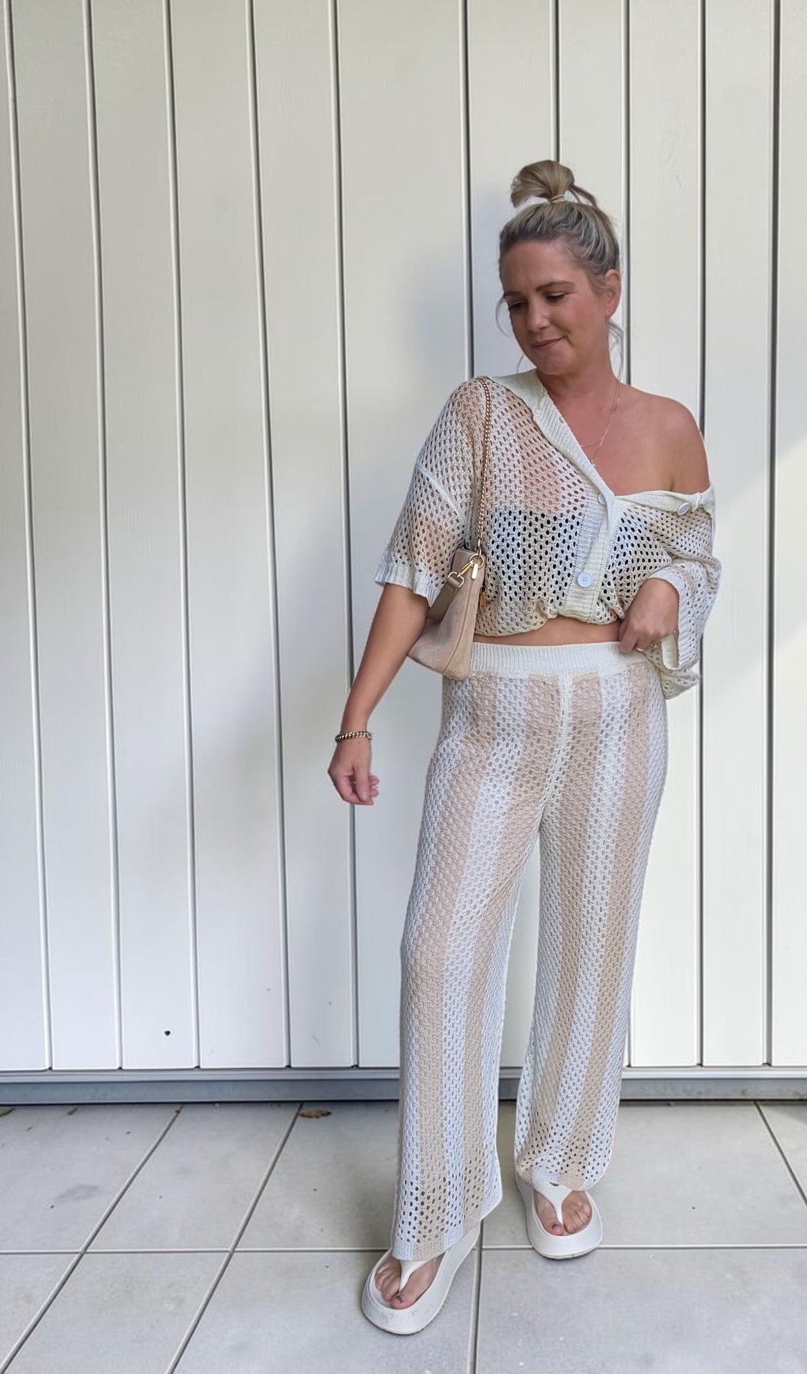 Gold Shoulder Chain Strap