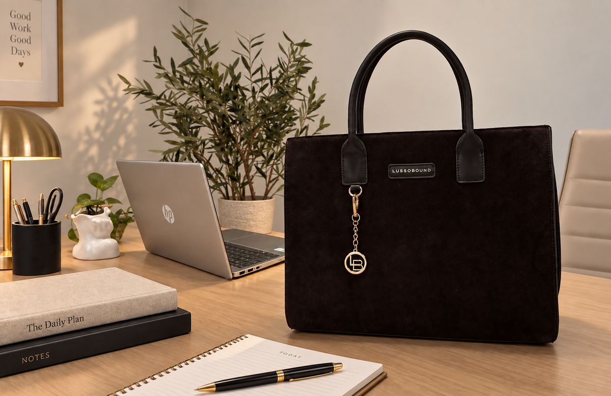 The Suede Milano Travel Tote