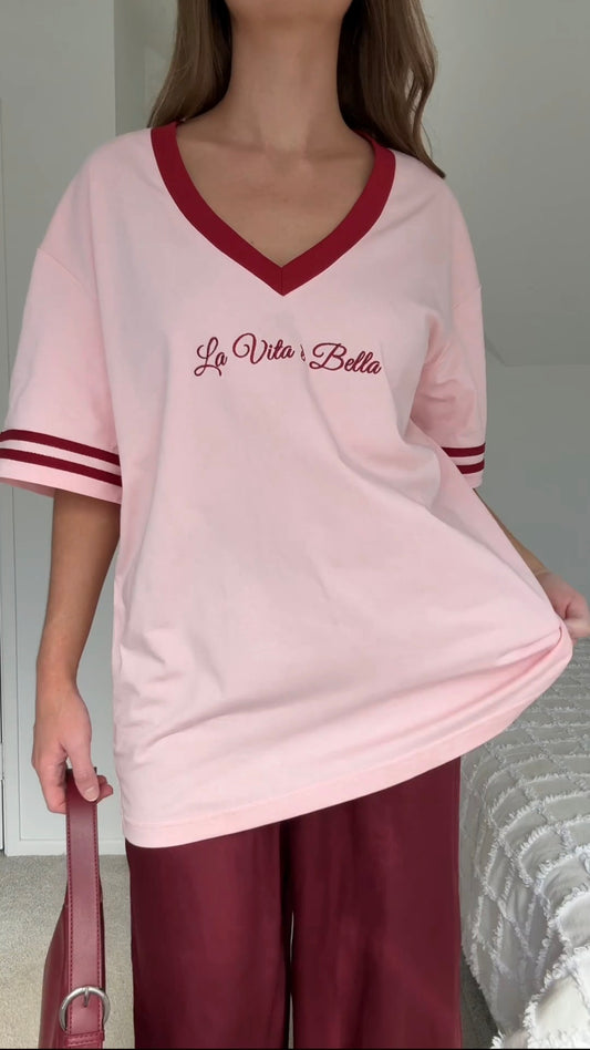 La Vita È Bella Oversized Tee