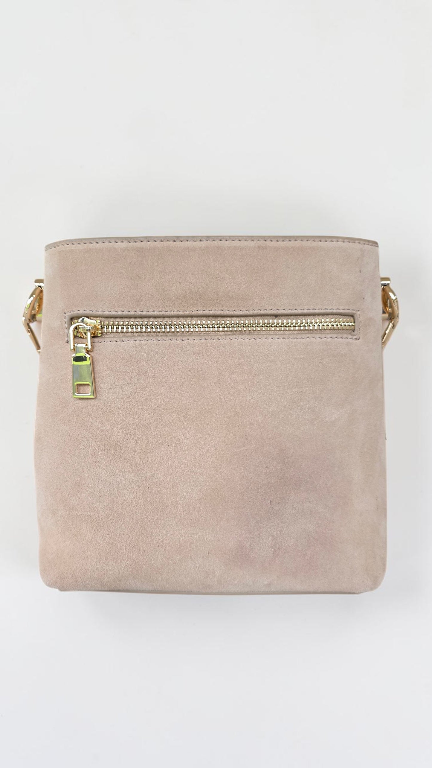 The Suede Mini Florence Crossbody - Sand