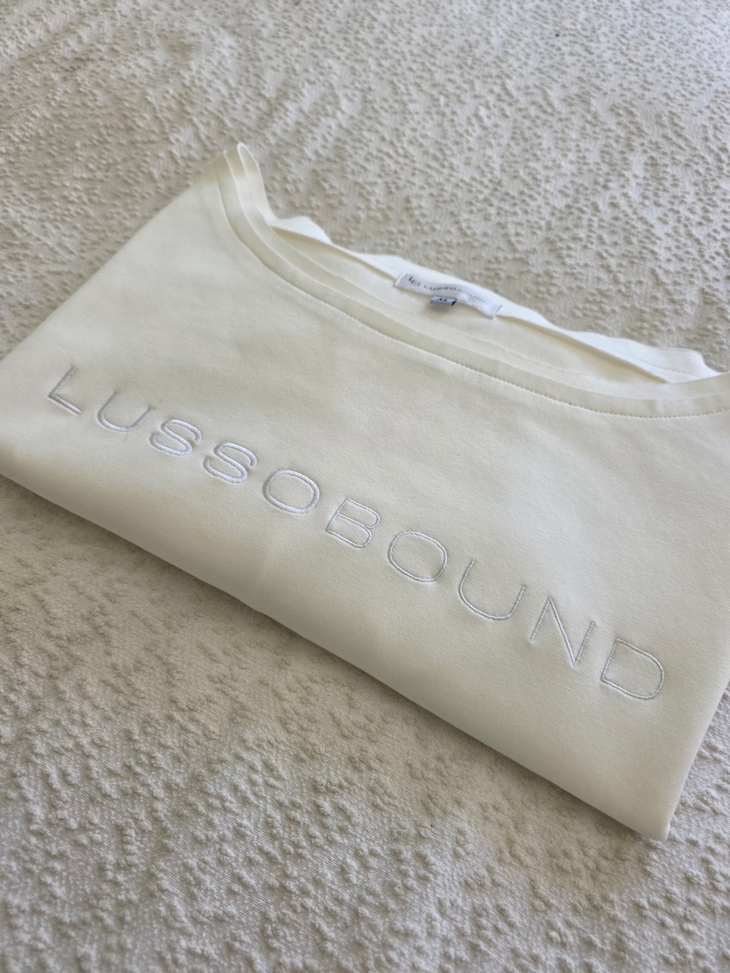 The Layover Off-Shoulder Sweater - White