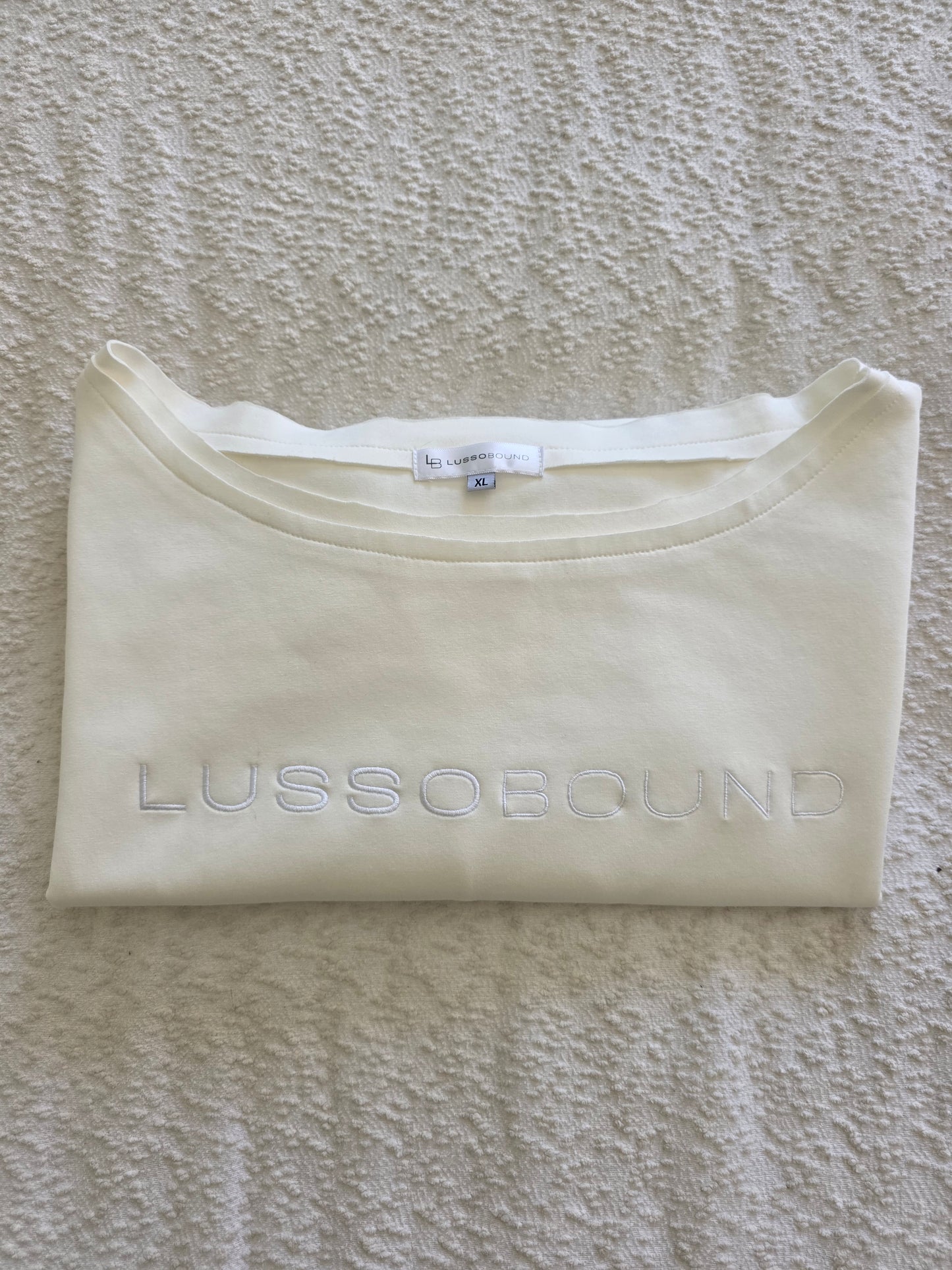 The Layover Off-Shoulder Sweater - White