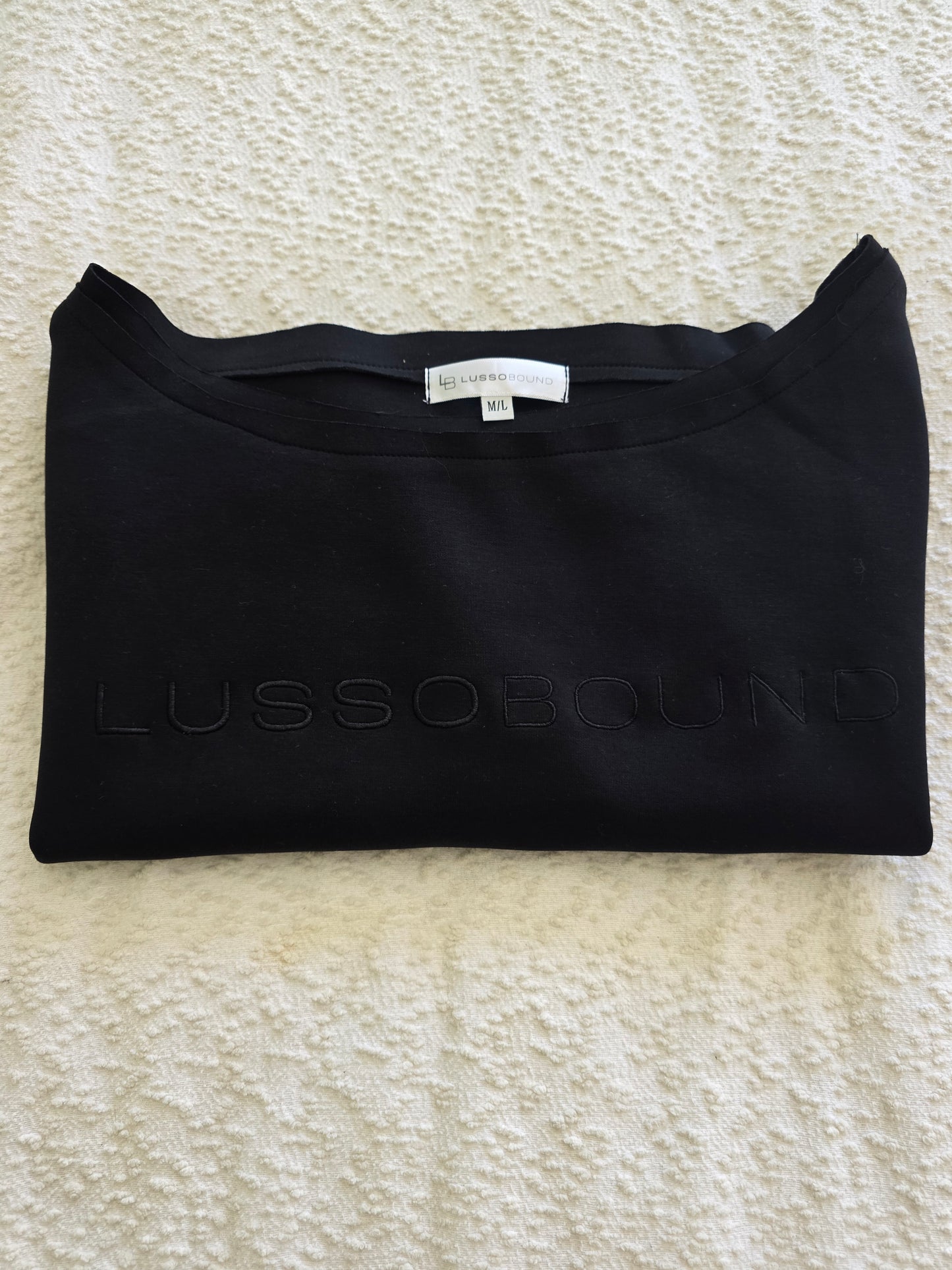 The Layover Off-Shoulder Sweater - Black