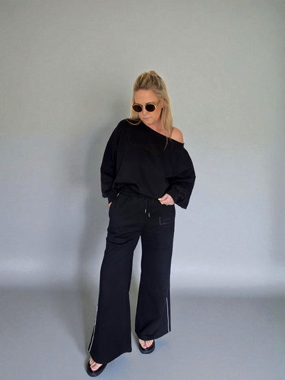 The Track Pants - Black