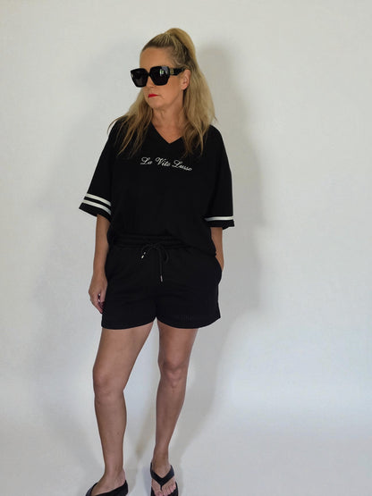 The Track Shorts - Black