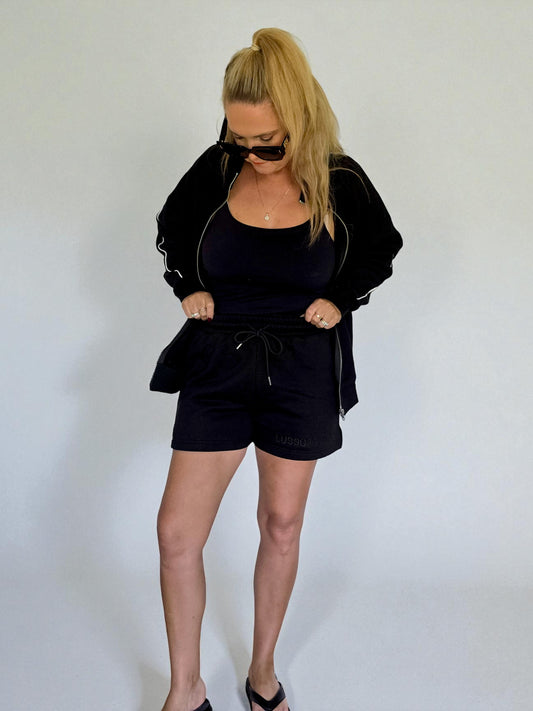 The Track Shorts - Black