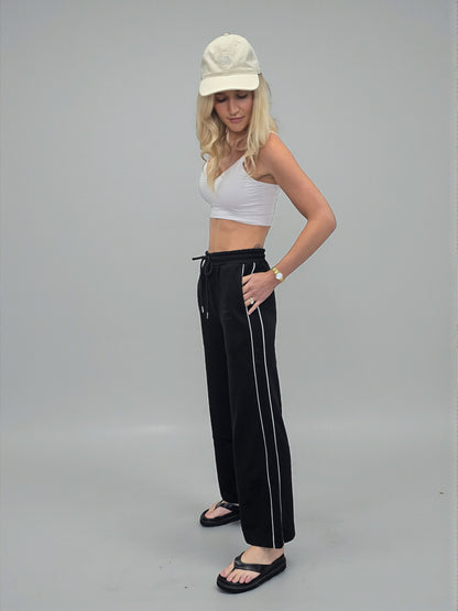 The Track Pants - Black