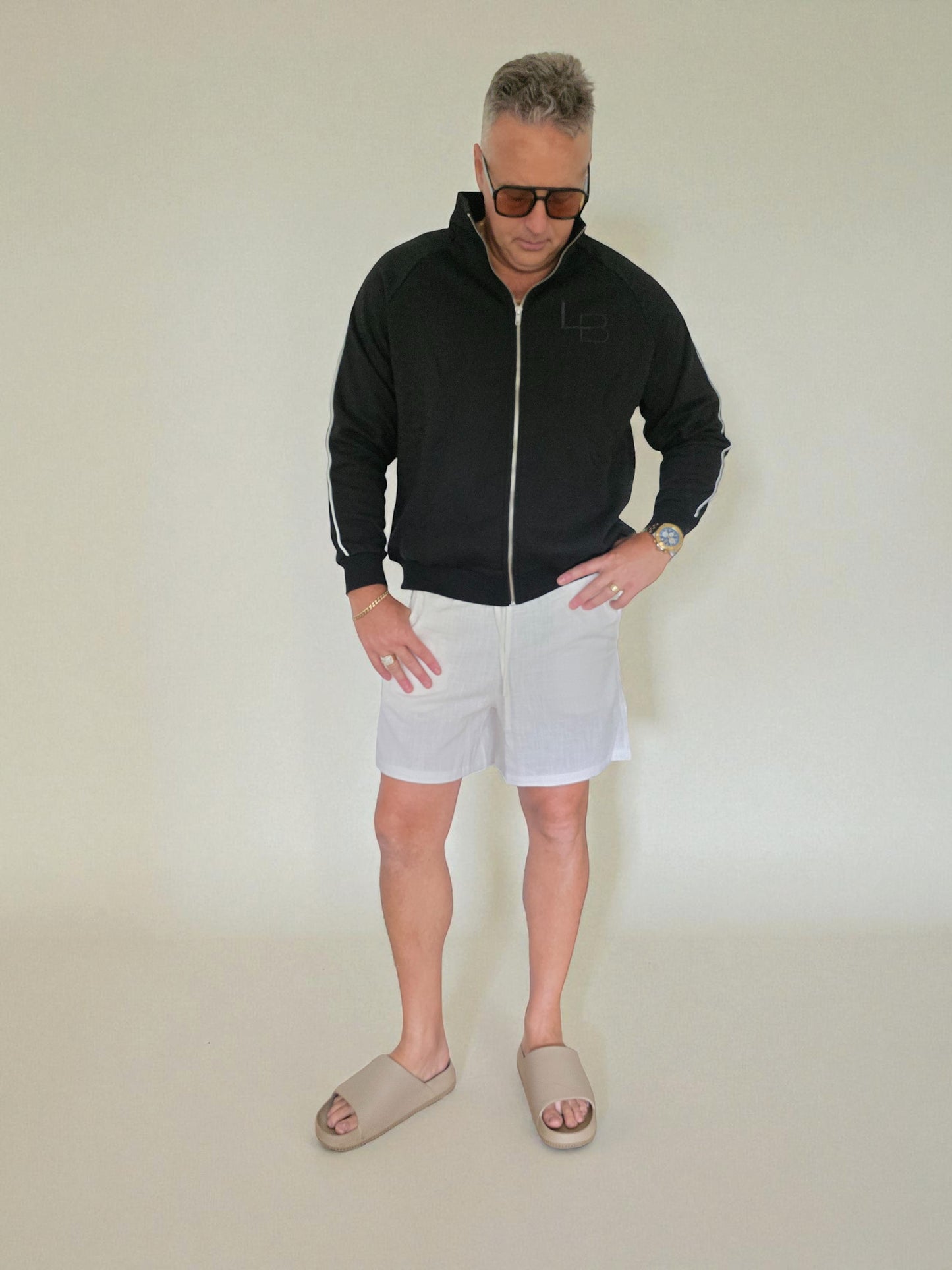 The Unisex Track Jacket - Black