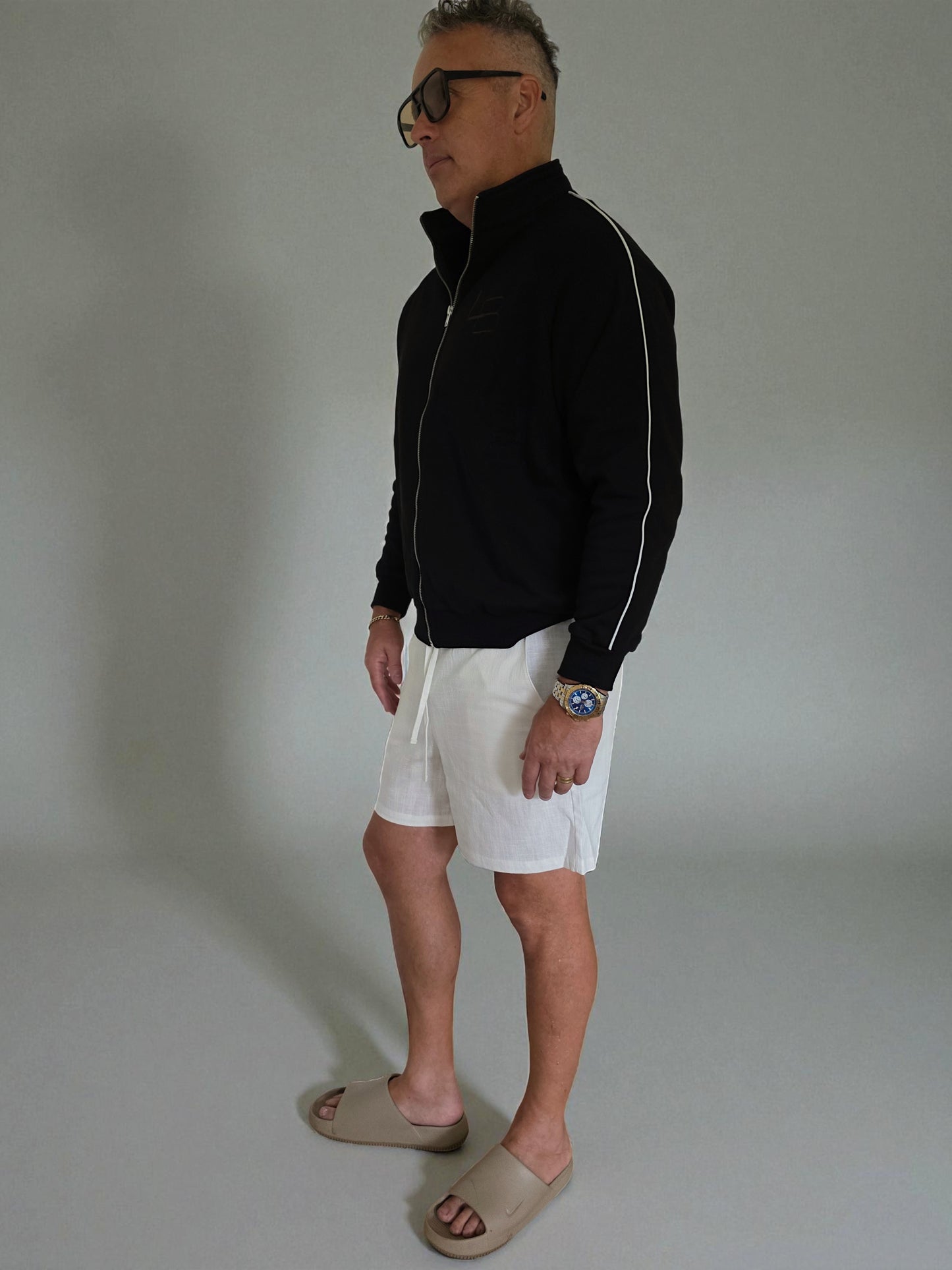 The Unisex Track Jacket - Black