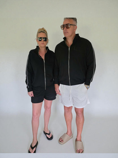 The Unisex Track Jacket - Black