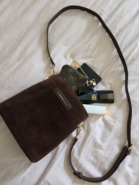The Suede Mini Florence Crossbody