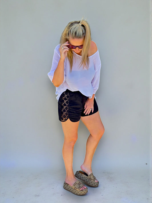 The Women's Lace Como Shorts