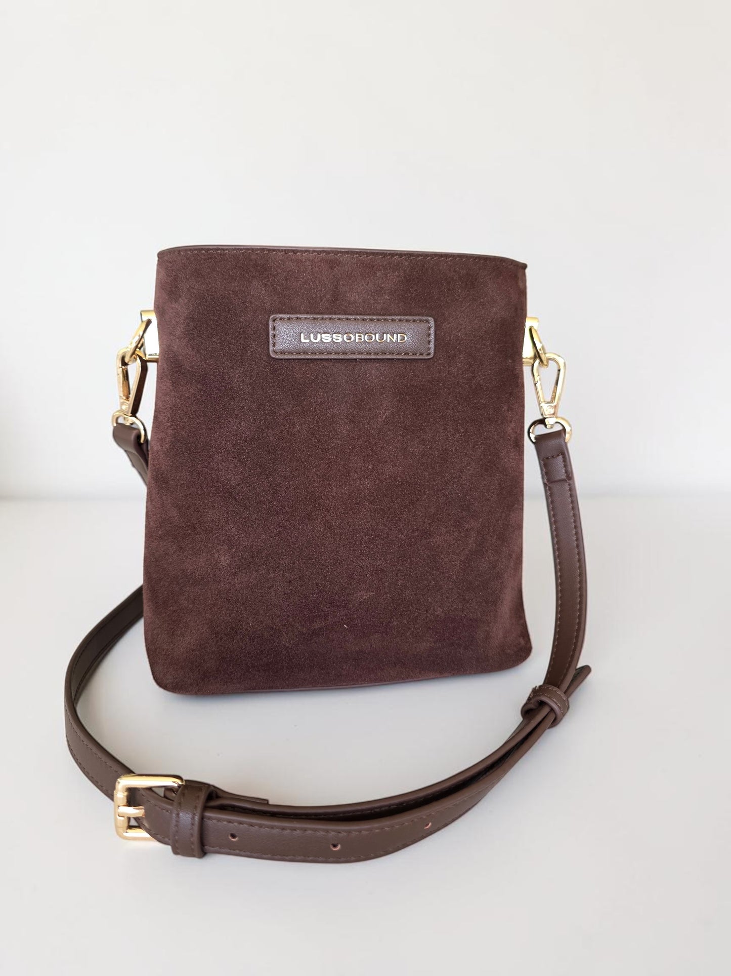 The Suede Mini Florence Crossbody