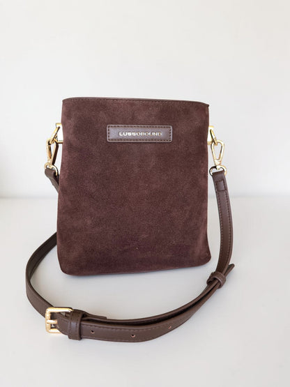 The Suede Mini Florence Crossbody