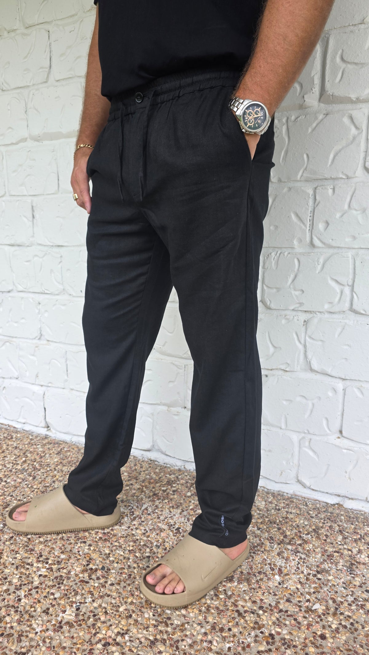 Men's Lusso Trousers - Black