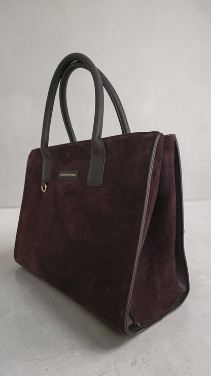 The Suede Milano Travel Tote