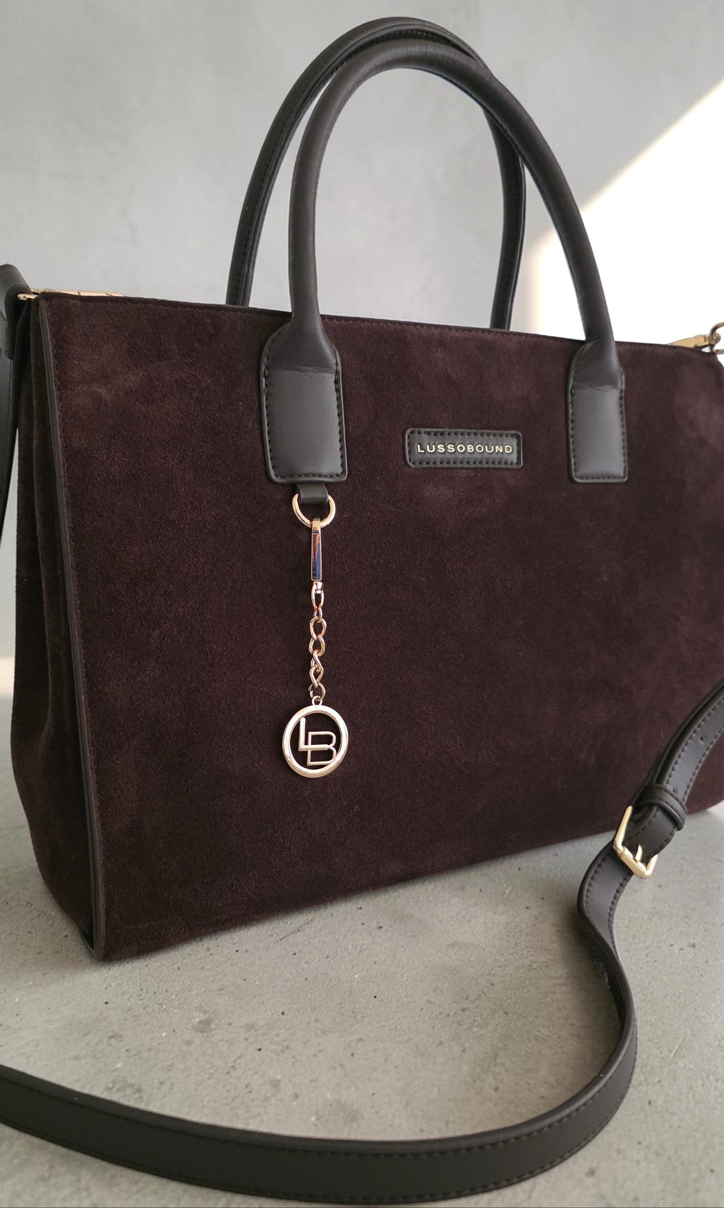 The Suede Milano Travel Tote