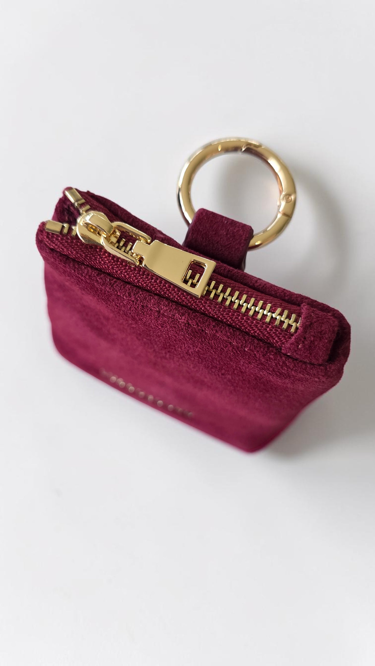 Mini Coin Pouch - Wine