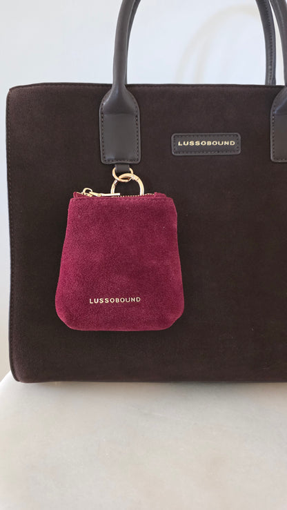 Mini Coin Pouch - Wine