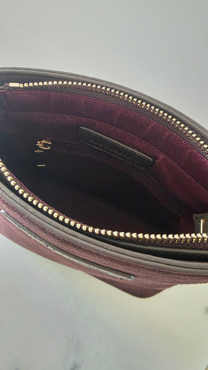 The Suede Mini Florence Crossbody - Deep Mocha