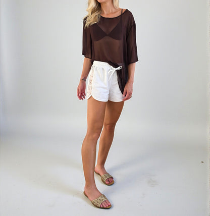 The Women's Lace Como Shorts