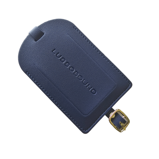 Vegan Leather Luggage Tags