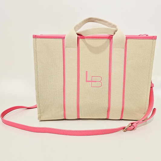 The Lusso Traveller Tote - Pink