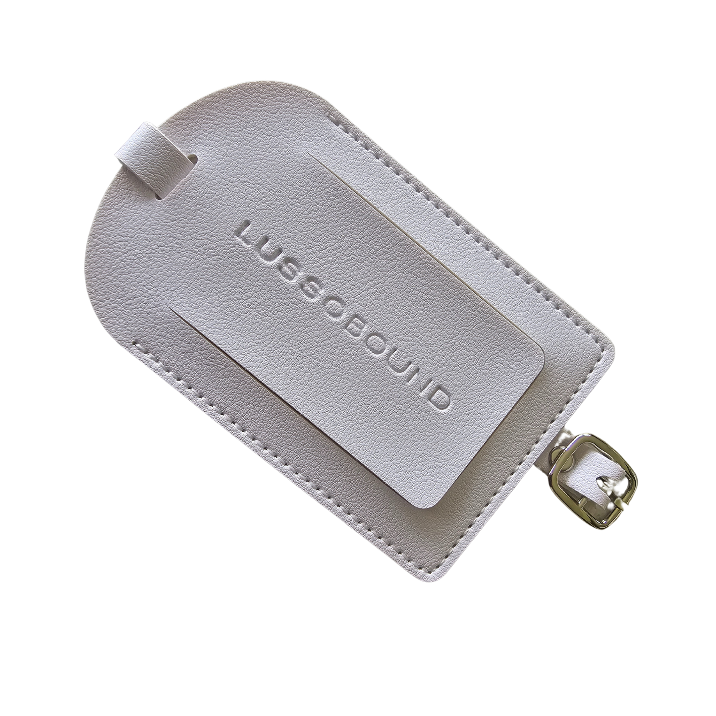 Vegan Leather Luggage Tags