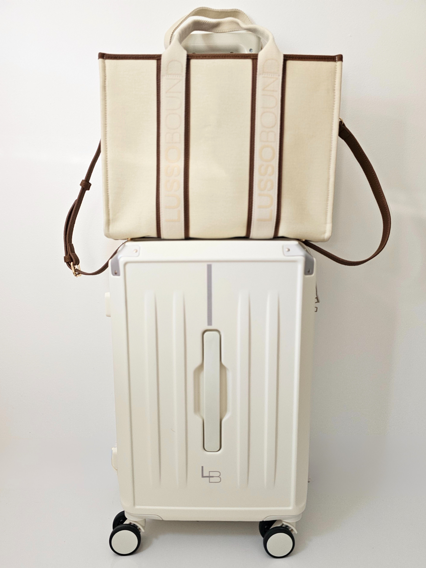 The Lusso Traveller Tote - Chocolate