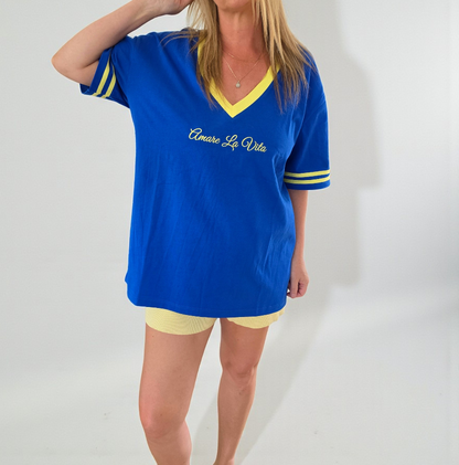 Amare La Vita Oversized Tee