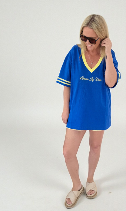 Amare La Vita Oversized Tee