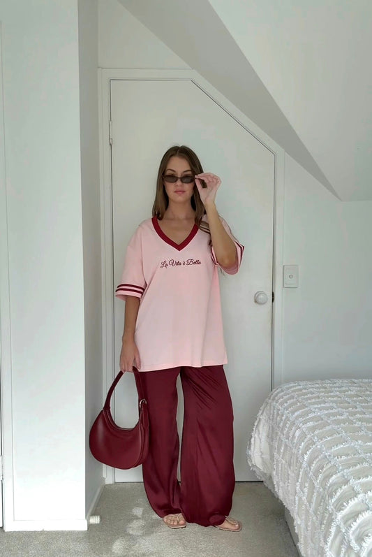 La Vita È Bella Oversized Tee