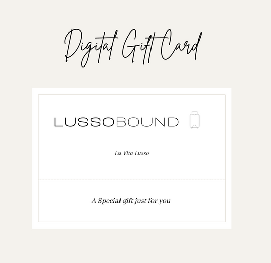 LUSSOBOUND Digital Gift Card