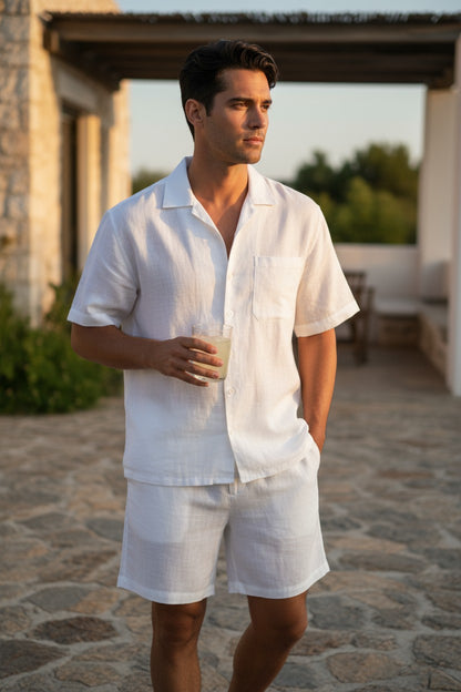 The Men's Como Shorts - White