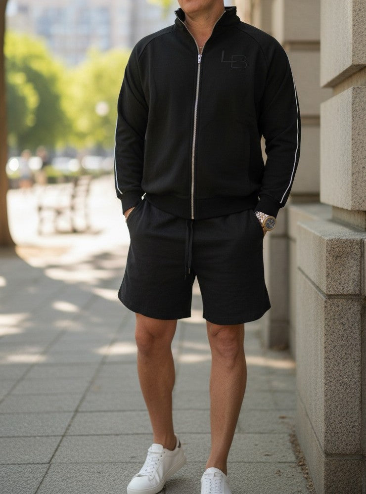 The Unisex Track Jacket - Black