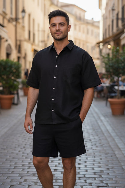 The Men's Como Shorts - Black