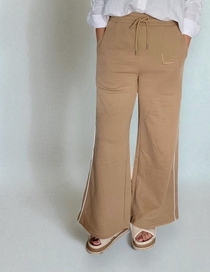 The Track Pants - Latte