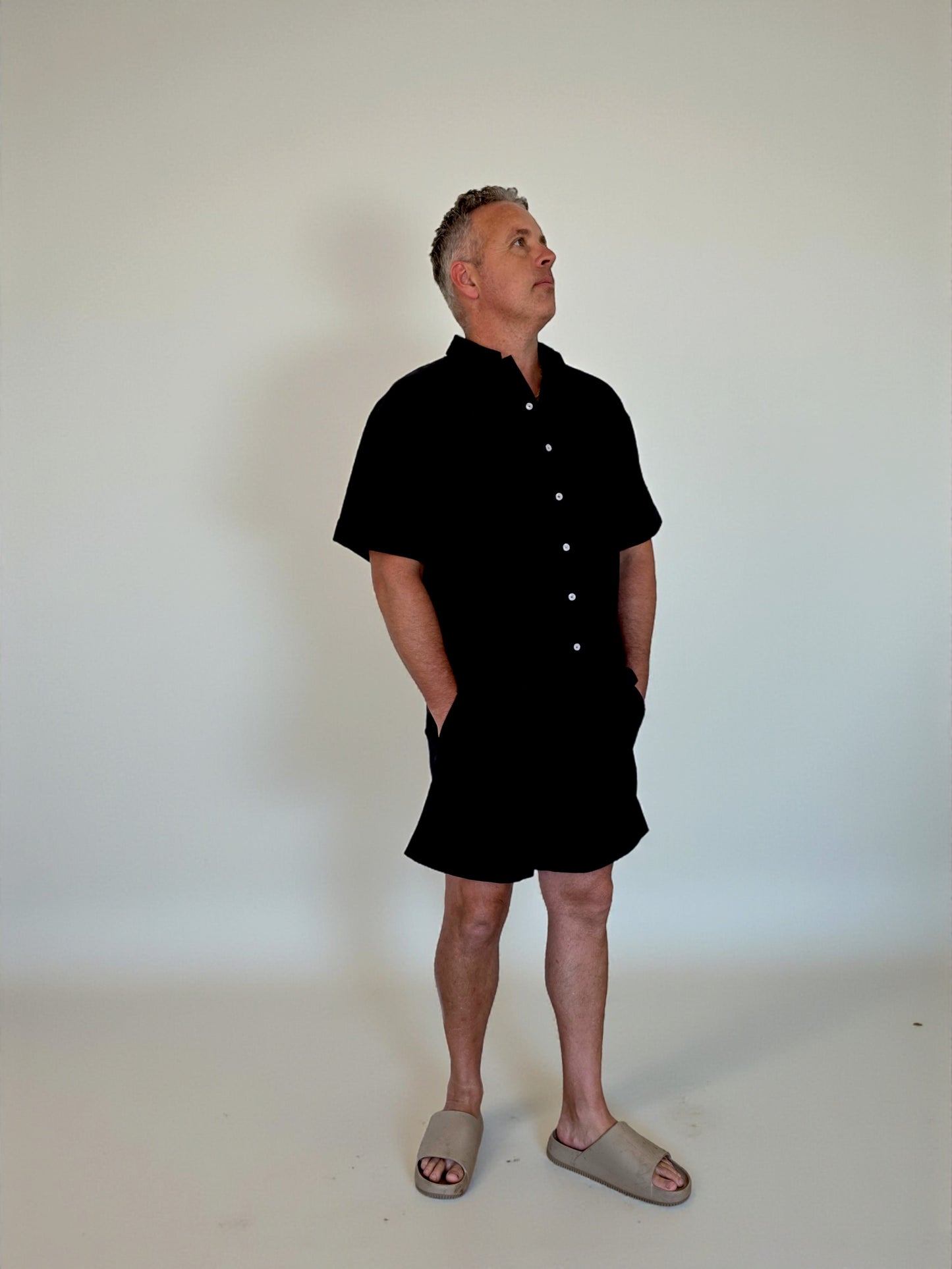 The Men's Como Shirt - Black