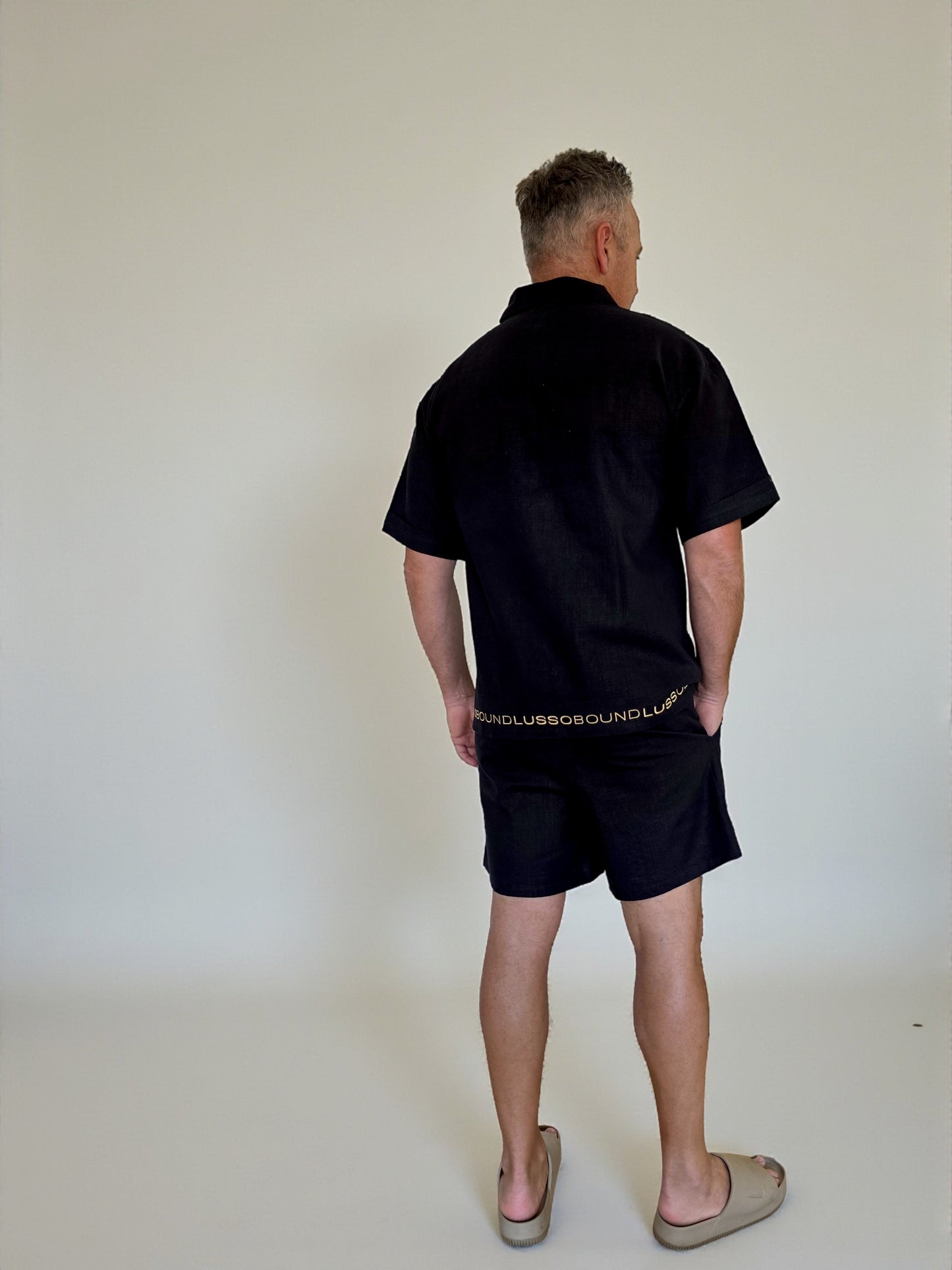 The Men's Como Shirt - Black