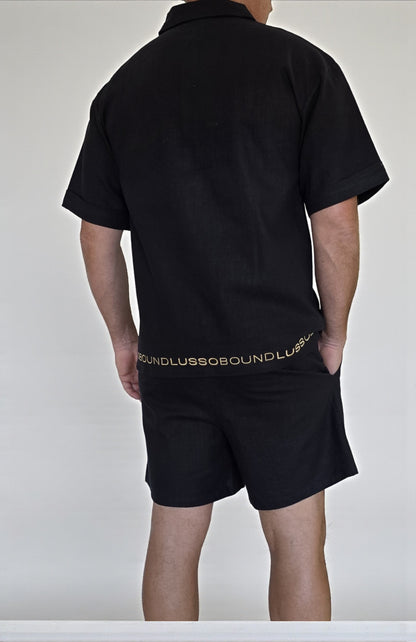 The Men's Como Shirt - Black